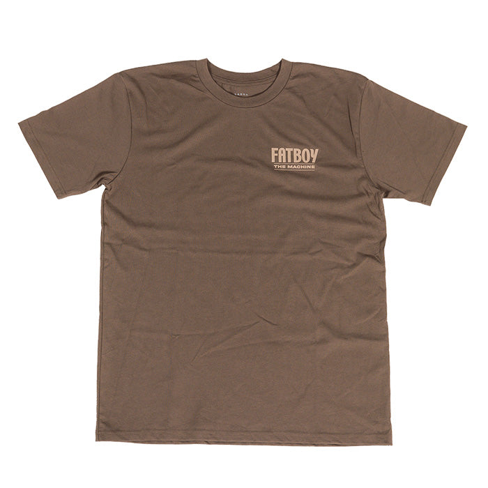 Fatboy Bikes Tee Shirt Fatboy The Machine BROWN