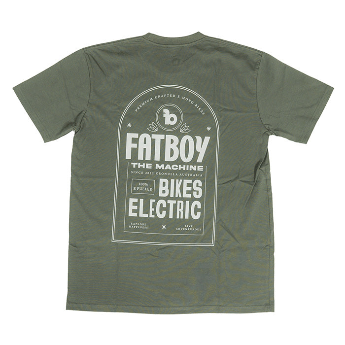 Fatboy Bikes Tee Shirt Fatboy The Machine SAGE