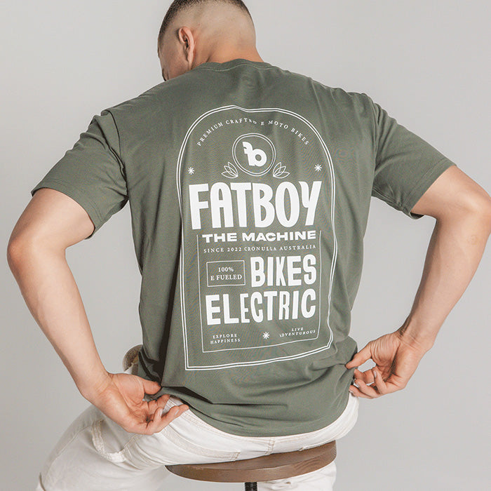 Fatboy Bikes Tee Shirt Fatboy The Machine SAGE