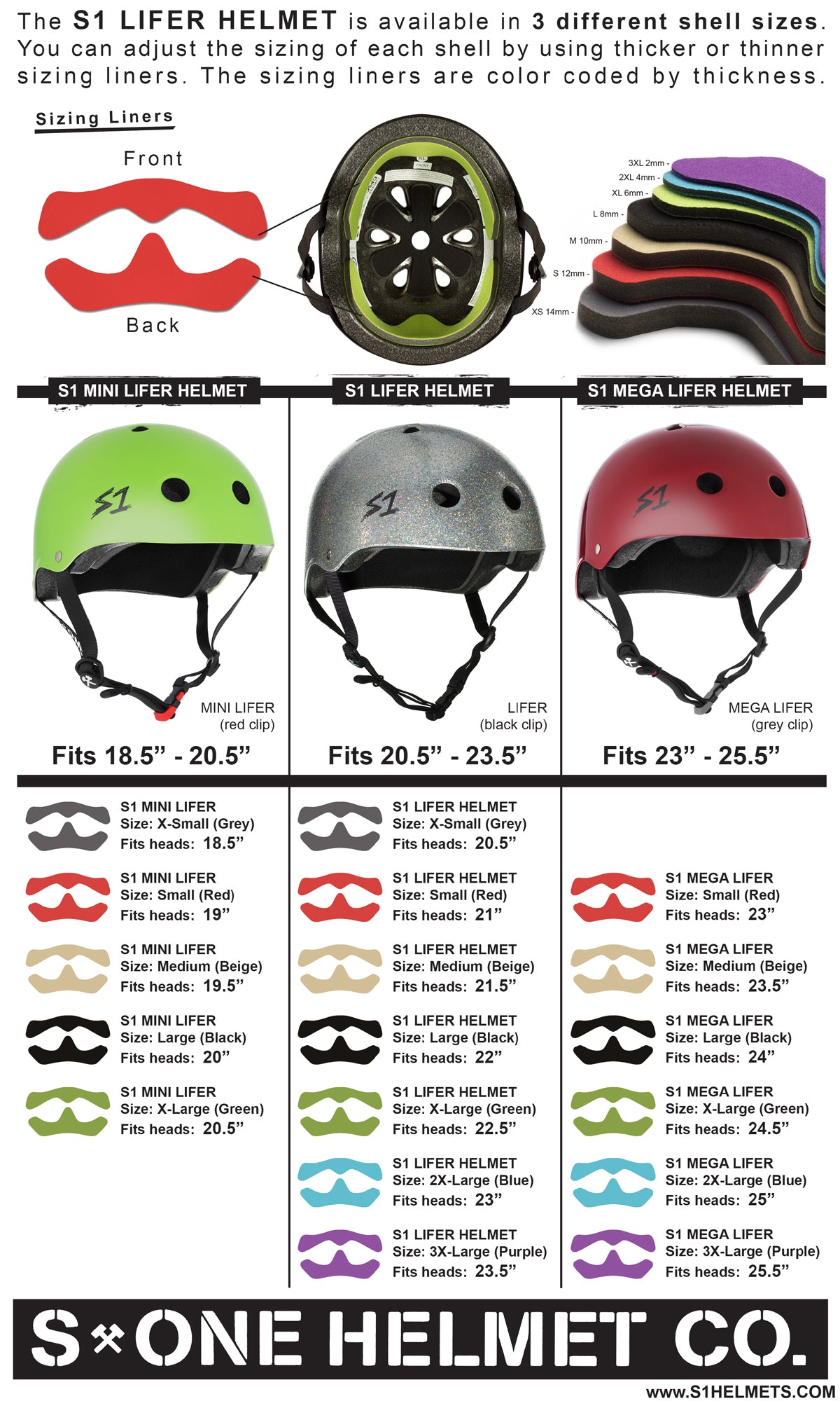 S1 Helmet Liner